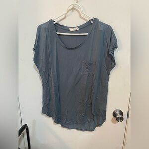 Women’s Relaxed Pocket Tee - Slate Blue